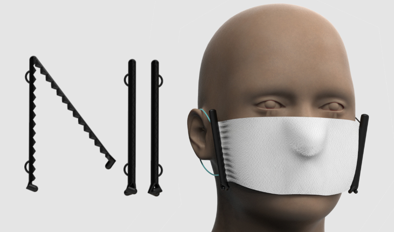 face-mask | Cad Crowd invention-covid-19