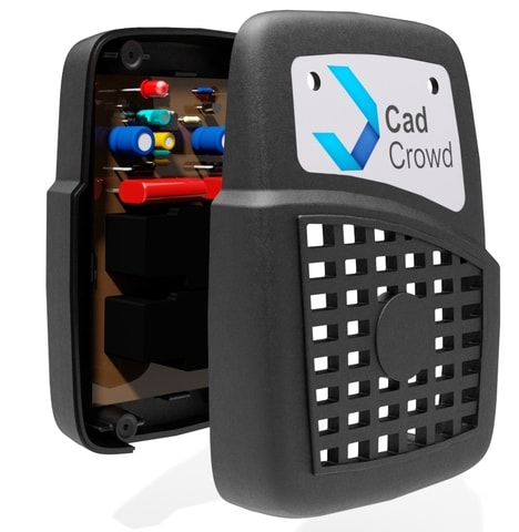 Casing for electronic device by Ivan Zerpa