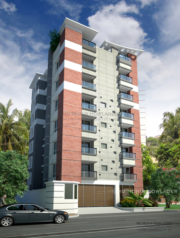 Apartment-Building-by-Mahedi | Cad Crowd Apartment-Building-by-Mahedi