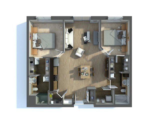 3d-floor-plan-3 | Cad Crowd 3d-floor-plan-3
