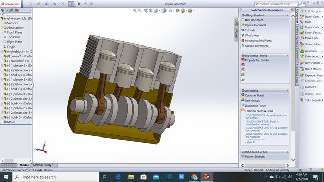 Engine-Assembly-min | Cad Crowd Engine-Assembly-min