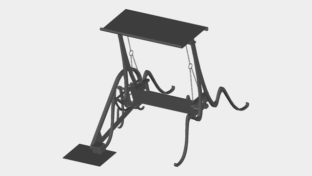 Garden-Swing-min | Cad Crowd Garden-Swing-min