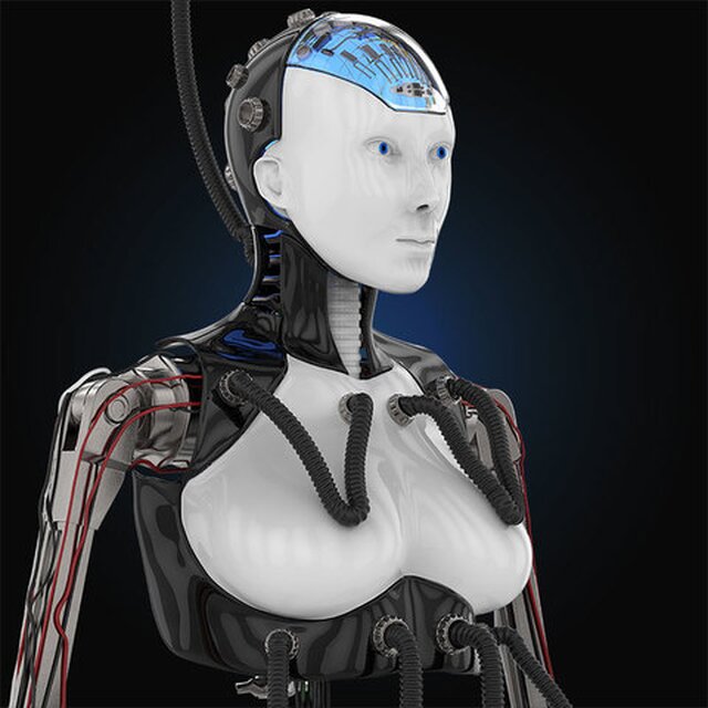 robot-female | Cad Crowd robot-female