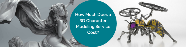 3d character modeling cost