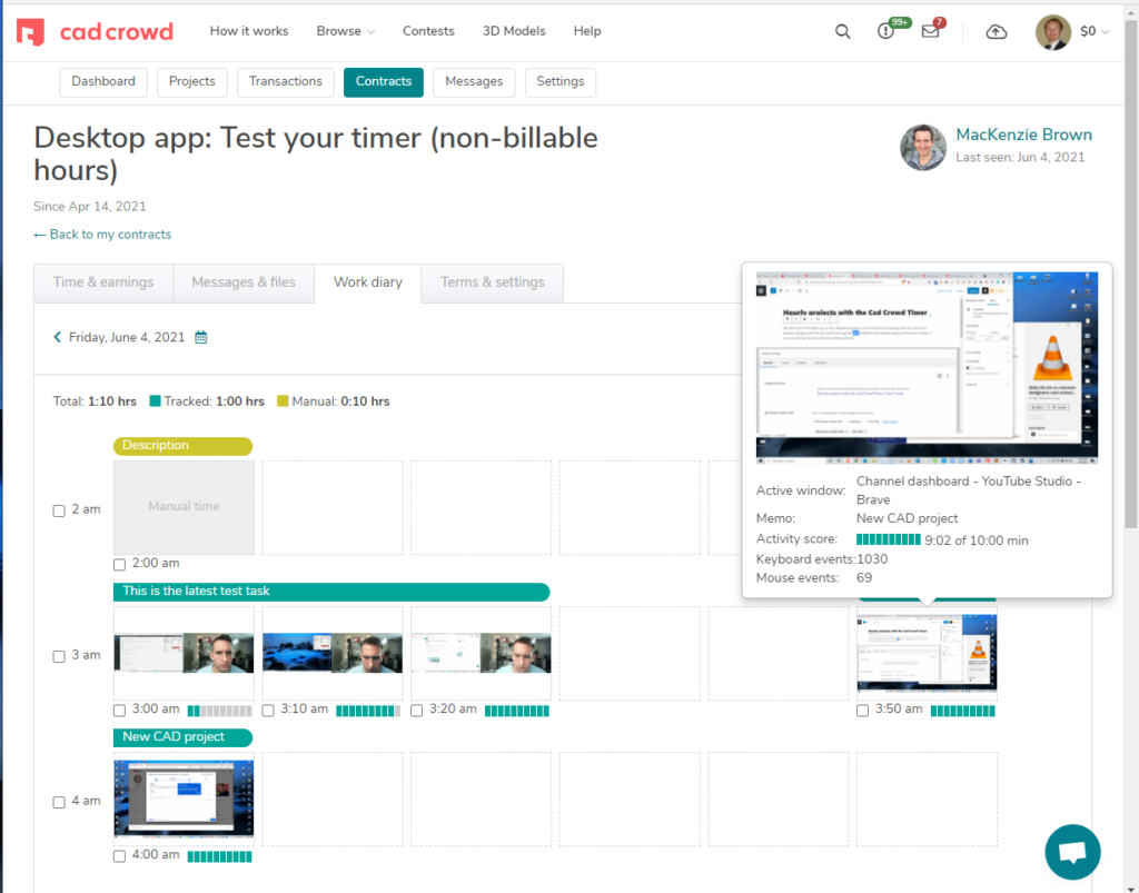 hourly-tracking-dashboard