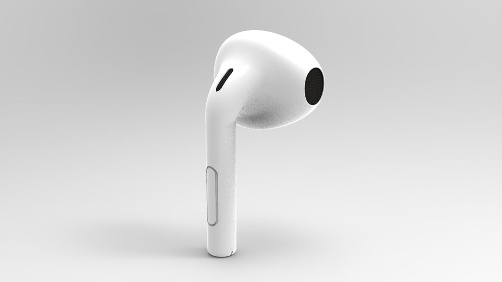 Apple-airpods-3d-product-rendering | Cad Crowd Apple airpods 3D product rendering