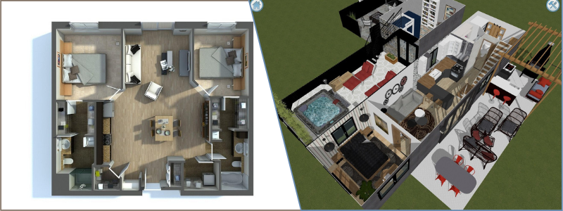 3D-rendering-floor-plans | Cad Crowd 3D-rendering-floor-plans