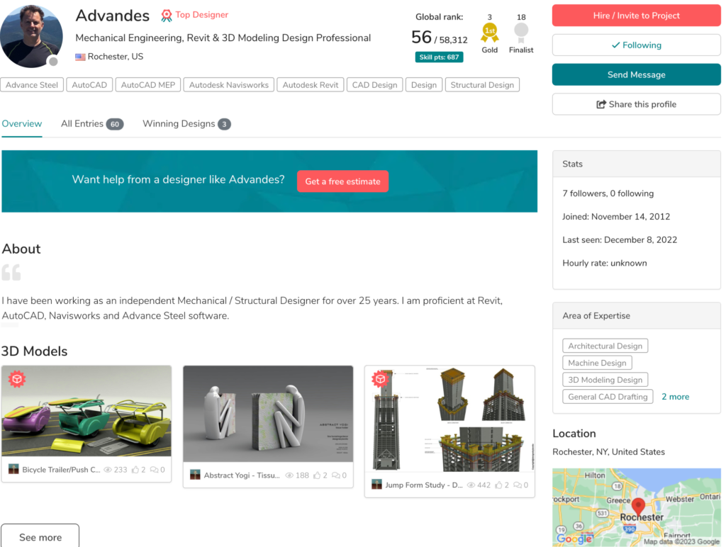 public-freelancer-profile-on-cad-crowd | Cad Crowd public-freelancer-profile-on-cad-crowd