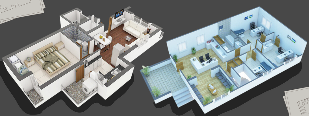 3D-FLOOR-PLAN-VISUALIZATION-2 | Cad Crowd 3D-FLOOR-PLAN-VISUALIZATION-2