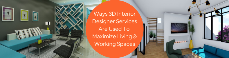 3d interior designer services