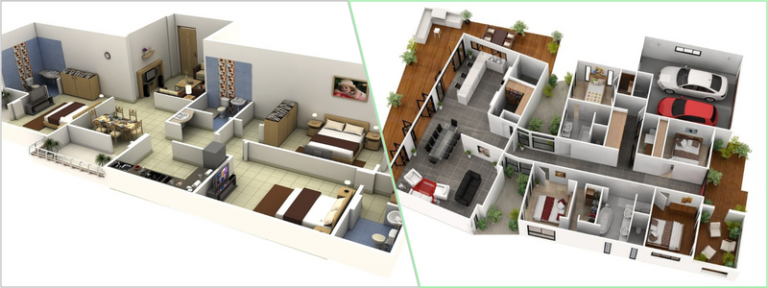 Basement Floor Rendering 3D Rendering Services – How It Is Utilized by Architectural Companies ...