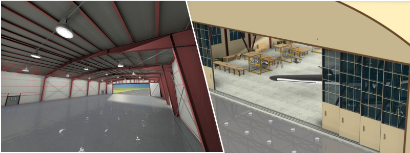 Aircraft-Hangar-1 | Cad Crowd Aircraft-Hangar-1