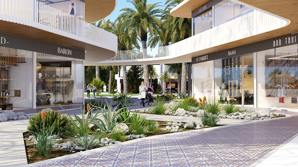 3D mall exterior 3D mall exterior