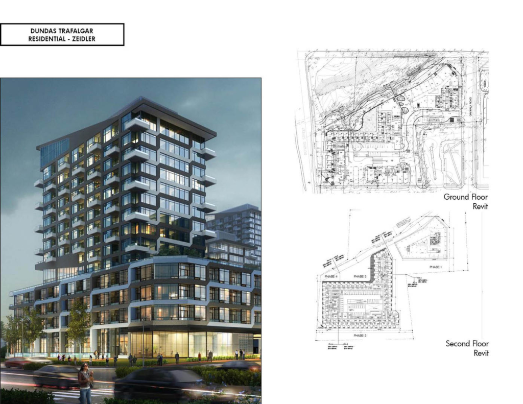 3D visualization and floor plan of a condo