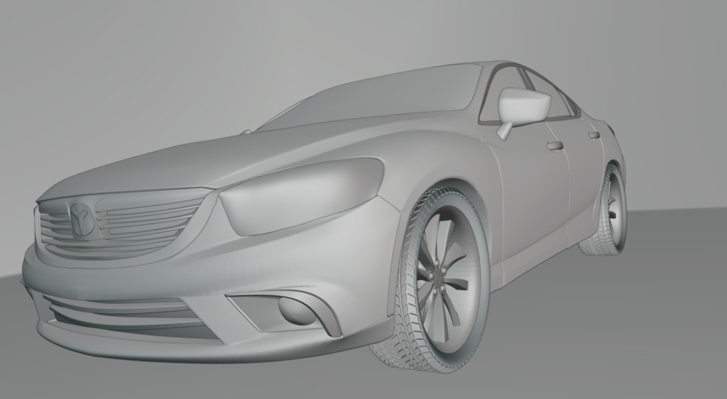 car conceptual sketch for new product introduction