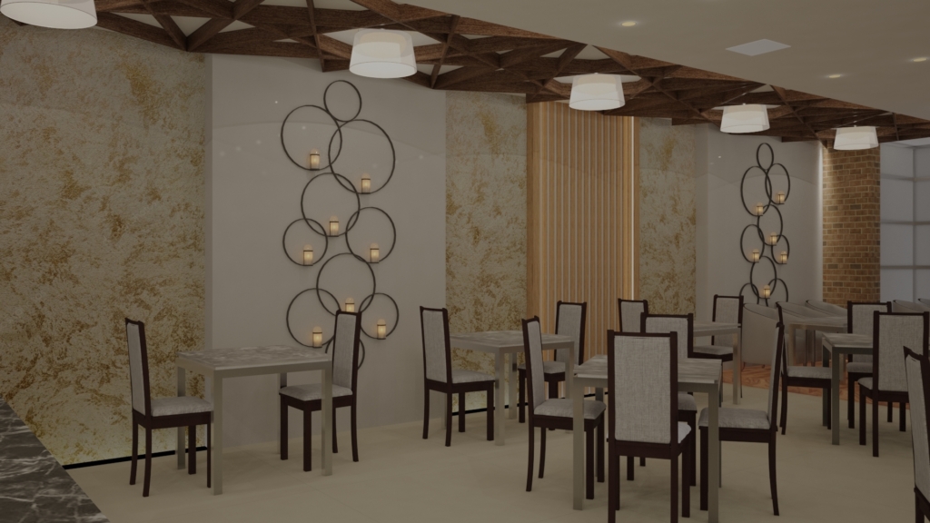 restaurant 3d visualization example