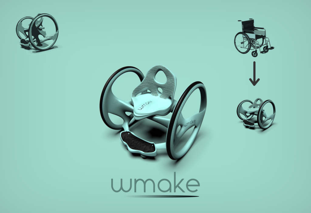 wmake wheelchair concept design