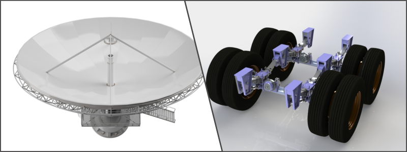 cad design satelitte and probe