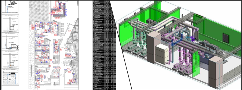 MEP layout and 3D MEP cad design examples | Cad Crowd MEP layout and 3D MEP cad design examples