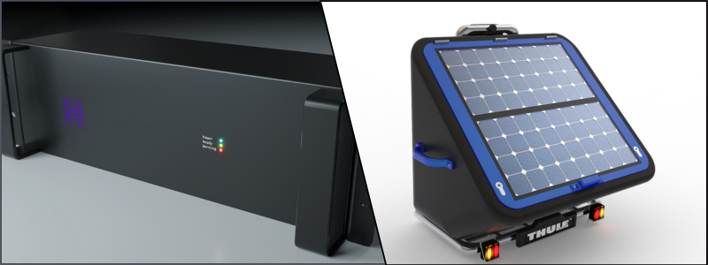 Product designs for an enclosure and solar panel | Cad Crowd Product designs for an enclosure and solar panel