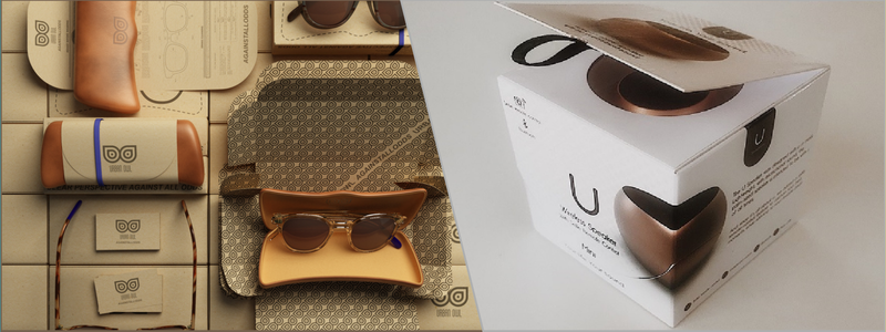 3D rendering of packaging designs for sunglasses and smart speakers | Cad Crowd 3D rendering of packaging designs for sunglasses and smart speakers