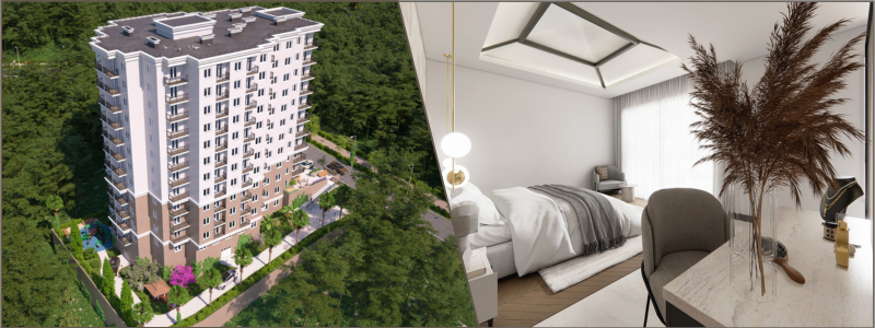 3D apartment rendering examples inclduing an overhead view of an apartment | Cad Crowd 3D apartment rendering examples inclduing an overhead view of an apartment