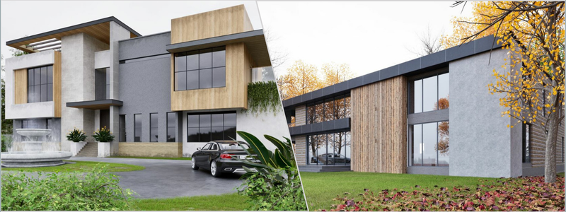 3d exterior rendering designers 