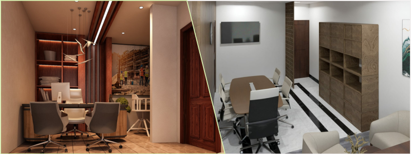 3d rendering of offices and meeting rooms | Cad Crowd 3d rendering of offices and meeting rooms