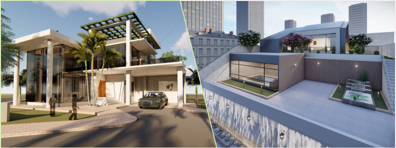 3d villa rendering examples | Cad Crowd 3d villa rendering examples