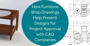 How Furniture Shop Drawings Help Present Designs for Project Approval with CAD Companies