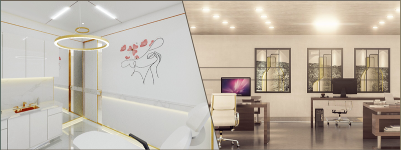 inclusive design of a dental clinic and office space | Cad Crowd inclusive design of a dental clinic and office space