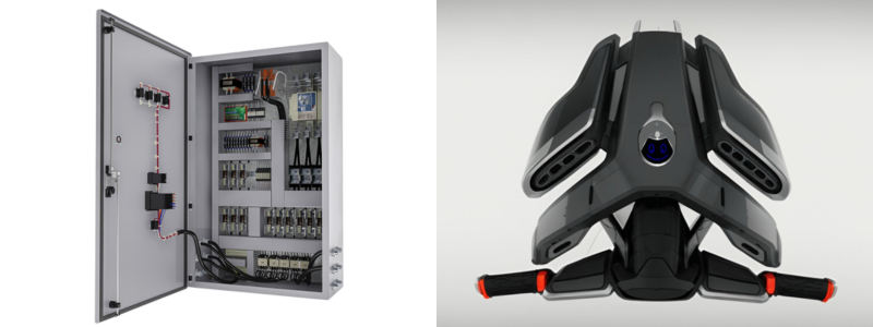 prototype of an advanced cooling device and compact EV steering | Cad Crowd prototype of an advanced cooling device and compact EV steering