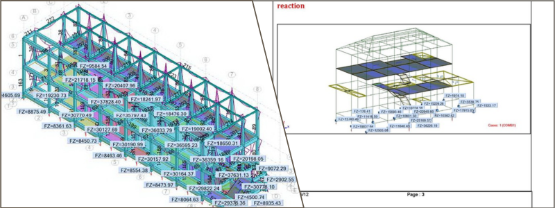 steel detailing and structural analysis example | Cad Crowd steel detailing and structural analysis example