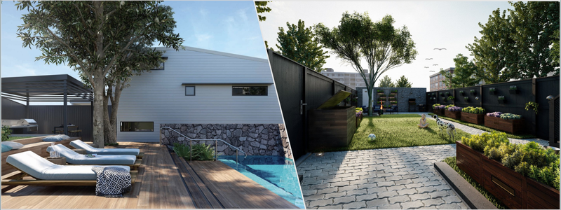 3d outdoor space rendering services