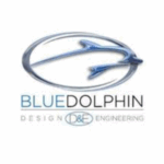 blue dolphin logo | Cad Crowd blue dolphin logo