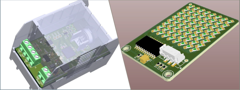 examples of PCB circuits including an LED circuit