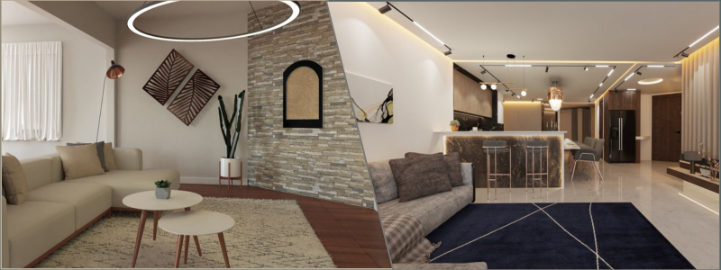 pet-friendly living rooms designed by Cad Crowd interior design freelancers