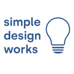 simple design works logo