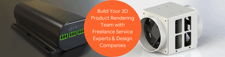Build Your 3D Product Rendering Team with Freelance Service Experts Design Companies