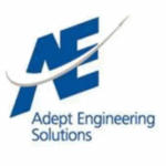 adept engineering solutions logo | Cad Crowd adept engineering solutions logo
