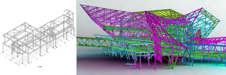 steel detailing services example by Cad Crowd design professionals and experts