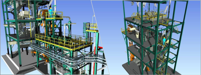 structural engineering of a plant example by Cad Crowd structural design experts | Cad Crowd structural engineering of a plant example by Cad Crowd structural design experts