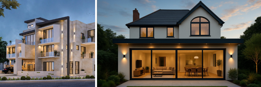 3D architectural visualization and rendering of luxury homes by Cad Crowd experts