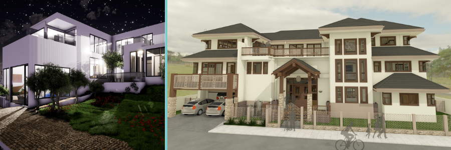 3D Architectural rendering examples by Cad Crowd experts