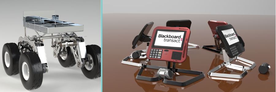 Design of a rover and transaction and PoS pad with IoT-capable technologies
