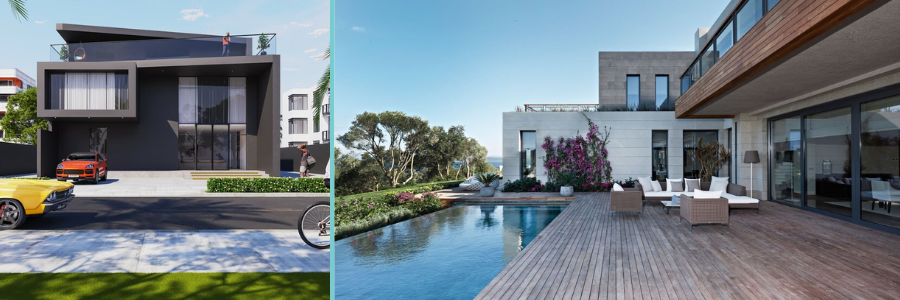 Examples of 3D rendering and modeling througoh Lumion by Cad Crowd freelancers