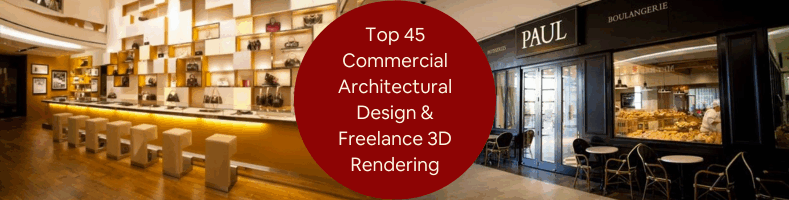 Top 45 Commercial Architectural Design Freelance 3D Rendering Sites for Architectural Firms