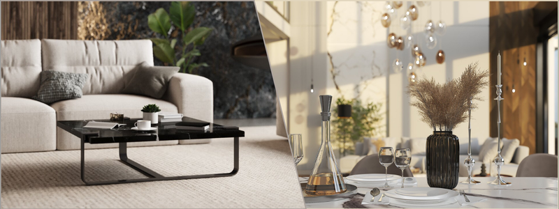 Virtual staging for architecture services