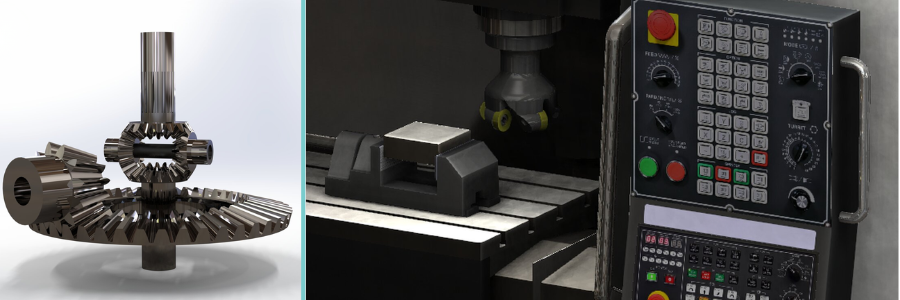 Assembly modeling of parts and factory line equipment by Cad Crowd manufacturing and freelance engineers