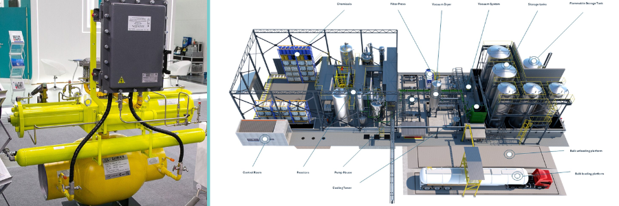 Production facility rendering and design by Cad Crowd freelance experts